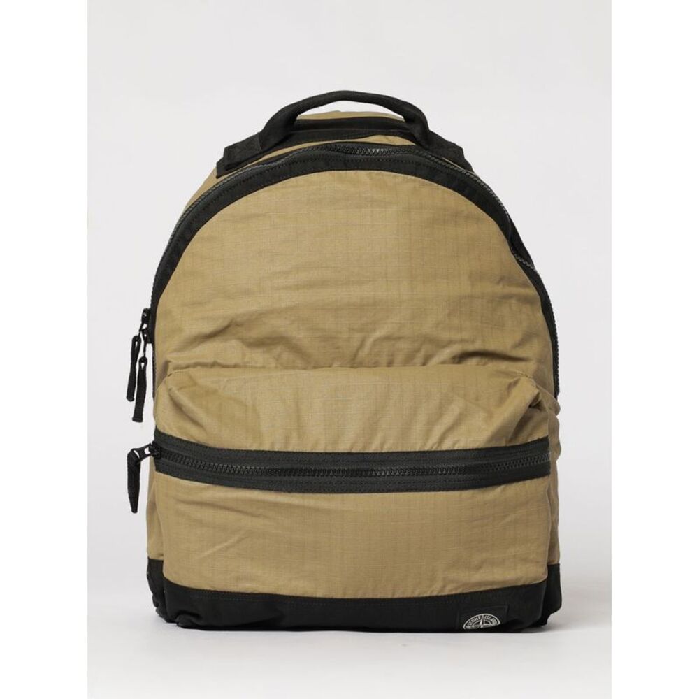 Stone Island Men Stone Island Polyurethane Resin Backpack